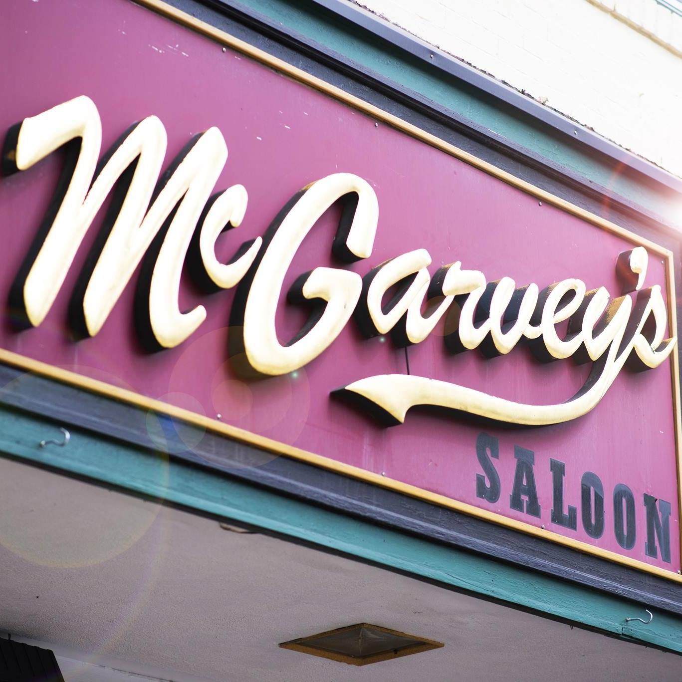 Karaoke night at McGarvey's Saloon